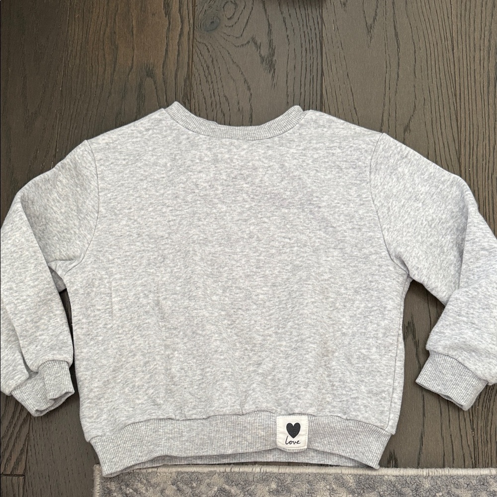 H&M Light Gray Sweatshirt